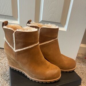 Ugg Cream Booties